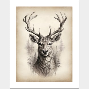 Stag vintage Posters and Art